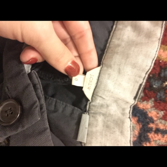 J. Crew high waisted navy shorts - Picture 3 of 3